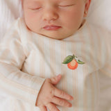 Peach Fruit Collection Footie