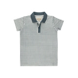 Blue Owl Gingham Collection Polo