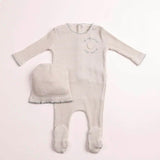 Boys To The Moon Footie + Beanie