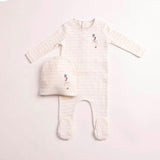 Boys Goose on Script Footie & Beanie