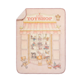 Lil Teddy's Toyshop Sugary Pink Blanket