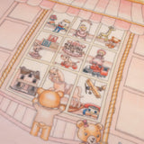 Lil Teddy's Toyshop Sugary Pink Blanket