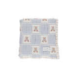 Teddy Bear Patchwork Blanket