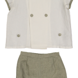 Covered Buttons Bloomer Set