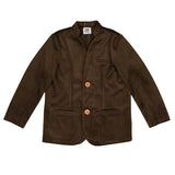 High Collar Velvet Jacket