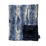 Ombre Navy Back Minky Blanket