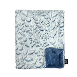 Poppy Navy Minky Blanket