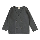 Double Breasted Knit Blazer