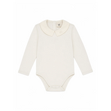 Cream Collared Onesie