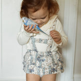 1984 Dusty Floral Ruffle Bloomer