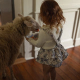 1984 Dusty Floral Ruffle Bloomer