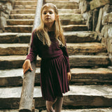 Plum Heritage Sweater & Skirt Set