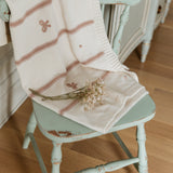 Mini Bow Blanket Pink