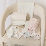 Kipp Baby Whispering Blooms Layette Set in Rose