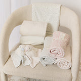 Kipp Baby Whispering Blooms Layette Set in Rose