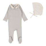 Boys Edged Collar Footie