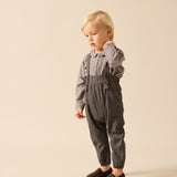 Plaid Edition Boys Long Romper