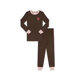 Girs Chestnut Locket Pajamas