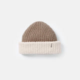 7AM 2-Tone Fuzzy Ribbed Beanie