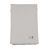 Blue Rattles Pointelle Footie + Bonnet