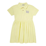 Short Sleeve Plain Terry Dress