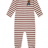 Maroon Teddy Lounge Footie