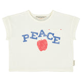 "Peace" Print T-Shirt