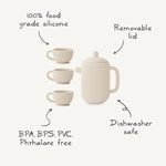 Silicone Tea Play Set details