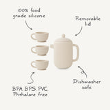 Silicone Tea Play Set details