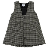 Pleat Houndstooth Jumper