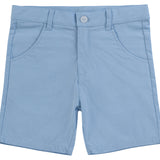 Polished Cotton Shorts