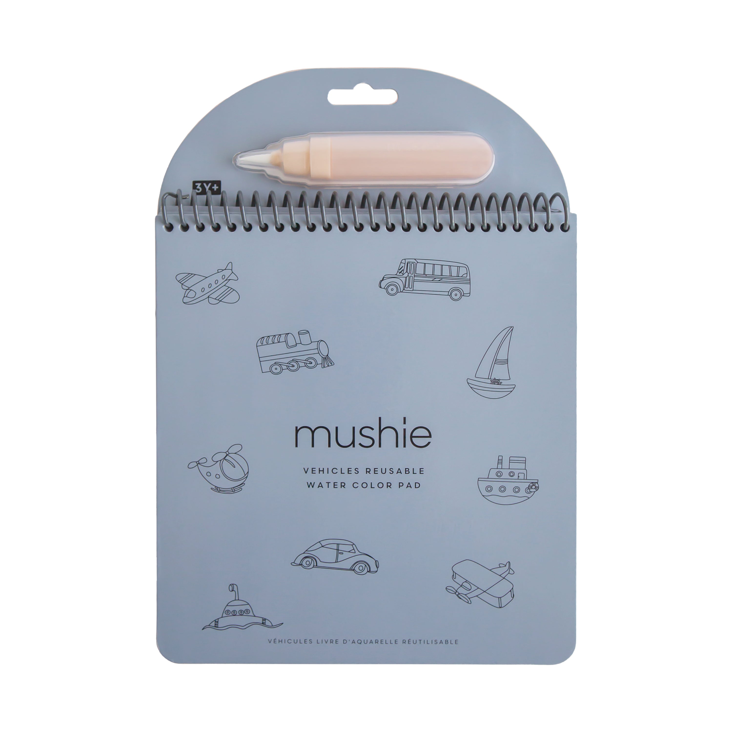 Reusable Water Color Pad - Vehicles