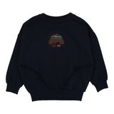 Plaid Detail Boys Sweatshirt