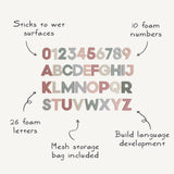 Letters & Numbers Bath Play Set details
