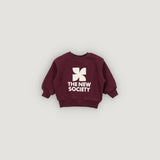 Wine TNS Baby Logo Sweatshirt PREORDER