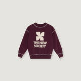 Wine TNS Logo Sweatshirt PREORDER