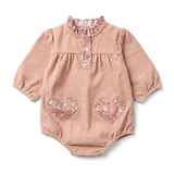 Corduroy Sylvette Overall Romper