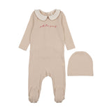 Pink Petite Pouf Footie