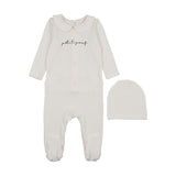 Blue Petit Pouf Footie