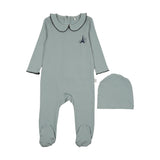 Blue French Grandpa Footie