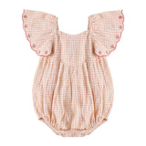 Petal Gingham Roxy Romper