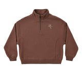 Mulberry Half Zip Sweatshirt