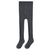 Midnight Ribbed Tights