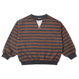 Mulberry Stripe Oversize Crew