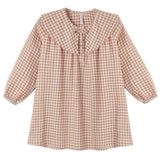 Fawn Gingham Colette Mini Dress