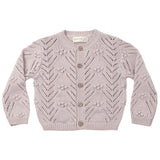 Lilac Mist Knit Cardigan & Bloomer Set