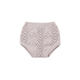 Lilac Mist Knit Cardigan & Bloomer Set