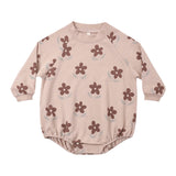 Daisy Crew Neck Romper
