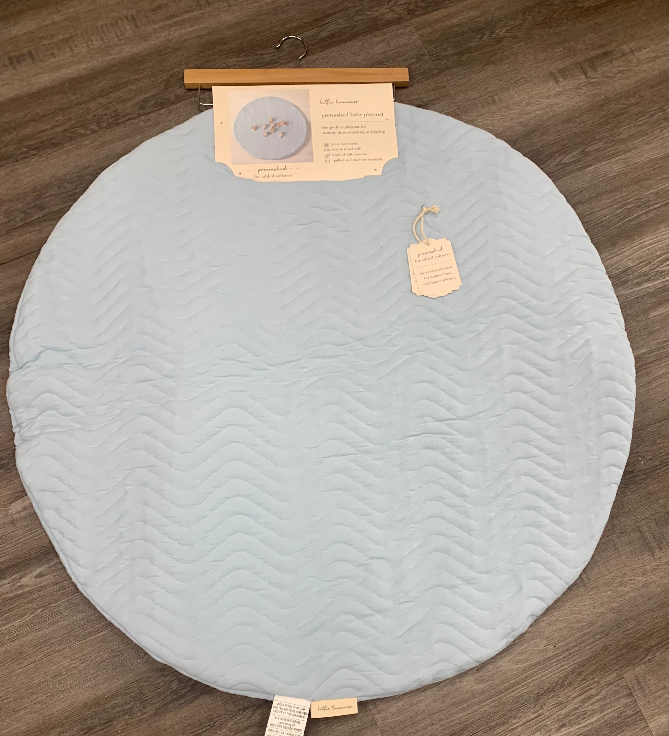 Monogrammed Tummy Time Mat
