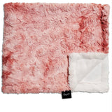 Smokey Coral Minky Blanket